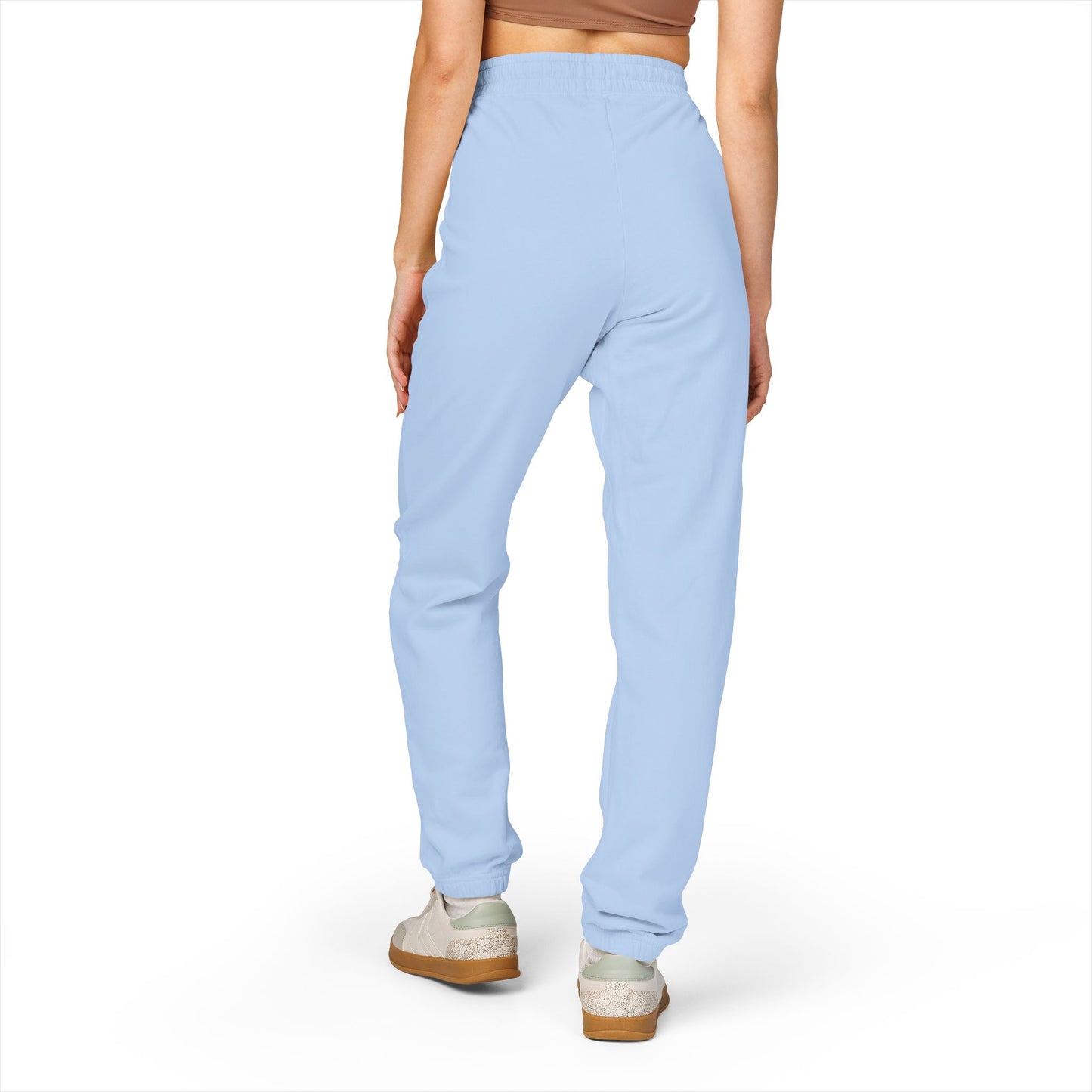 Casual Fleece Sweatpants with Crown Design, Comfortable Lounge Pants for Relaxation, Great for Home, Travel, and Gifts