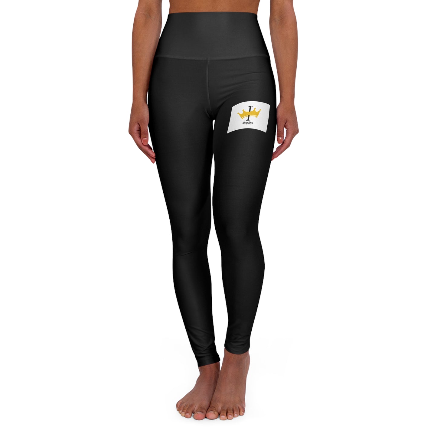 High Waisted Yoga Leggings (AOP)