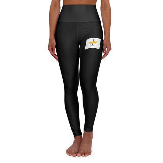 High Waisted Yoga Leggings (AOP)