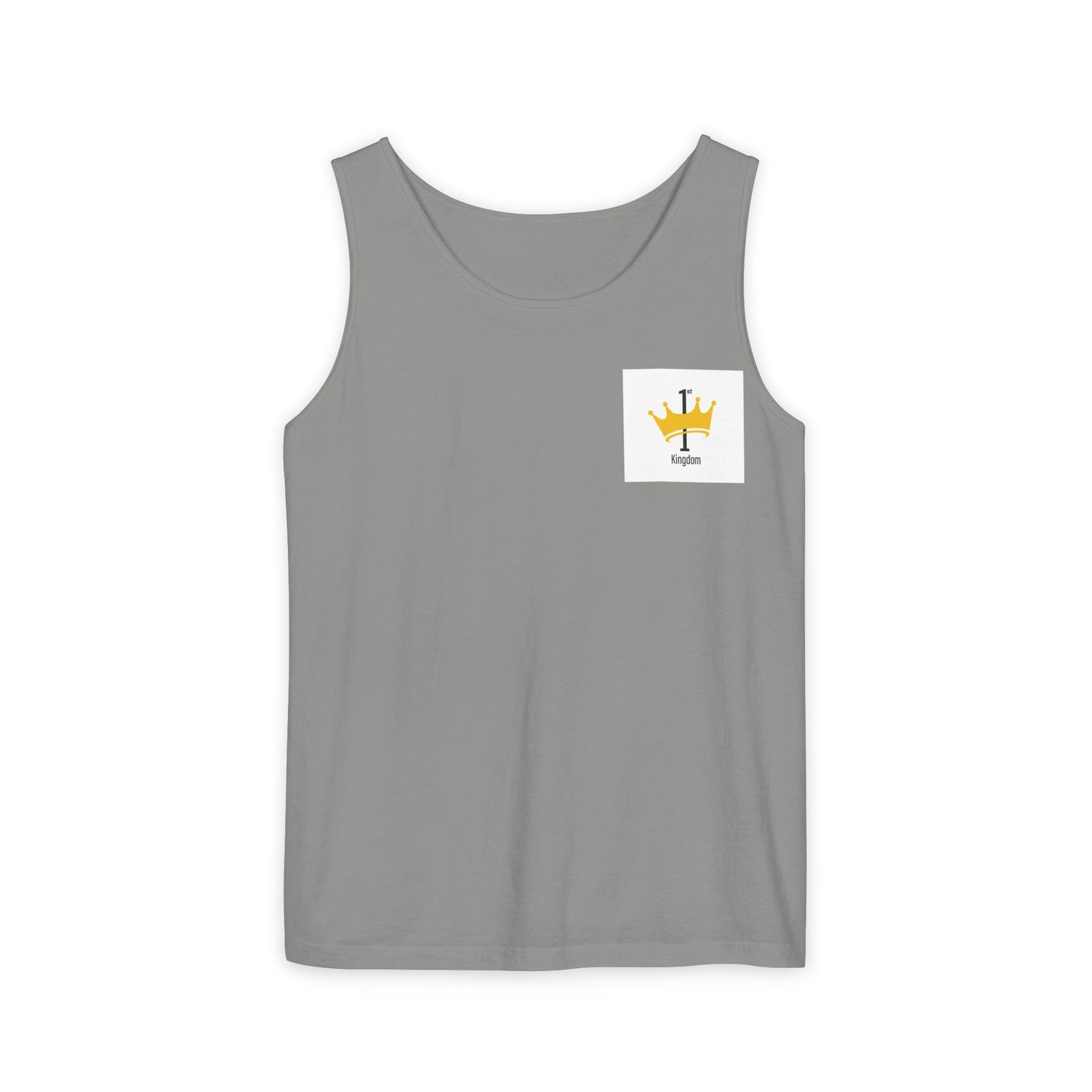 Crown Kingdom Tank Top, Unisex Sleeveless Shirt, Summer Apparel, Gift for Him/Her, Casual Wear, Festival Clothing