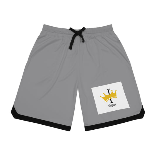 Basketball Rib Shorts - Sporty Athletic Wear for Game Day, Summer, Workout, Gym, Gift for Sports Enthusiasts, Casual Comfort