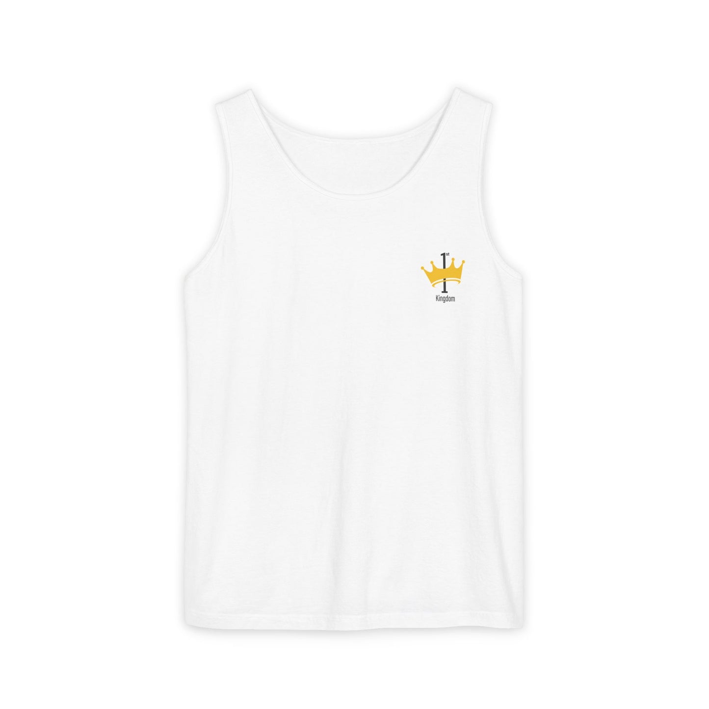 Crown Kingdom Tank Top, Unisex Sleeveless Shirt, Summer Apparel, Gift for Him/Her, Casual Wear, Festival Clothing