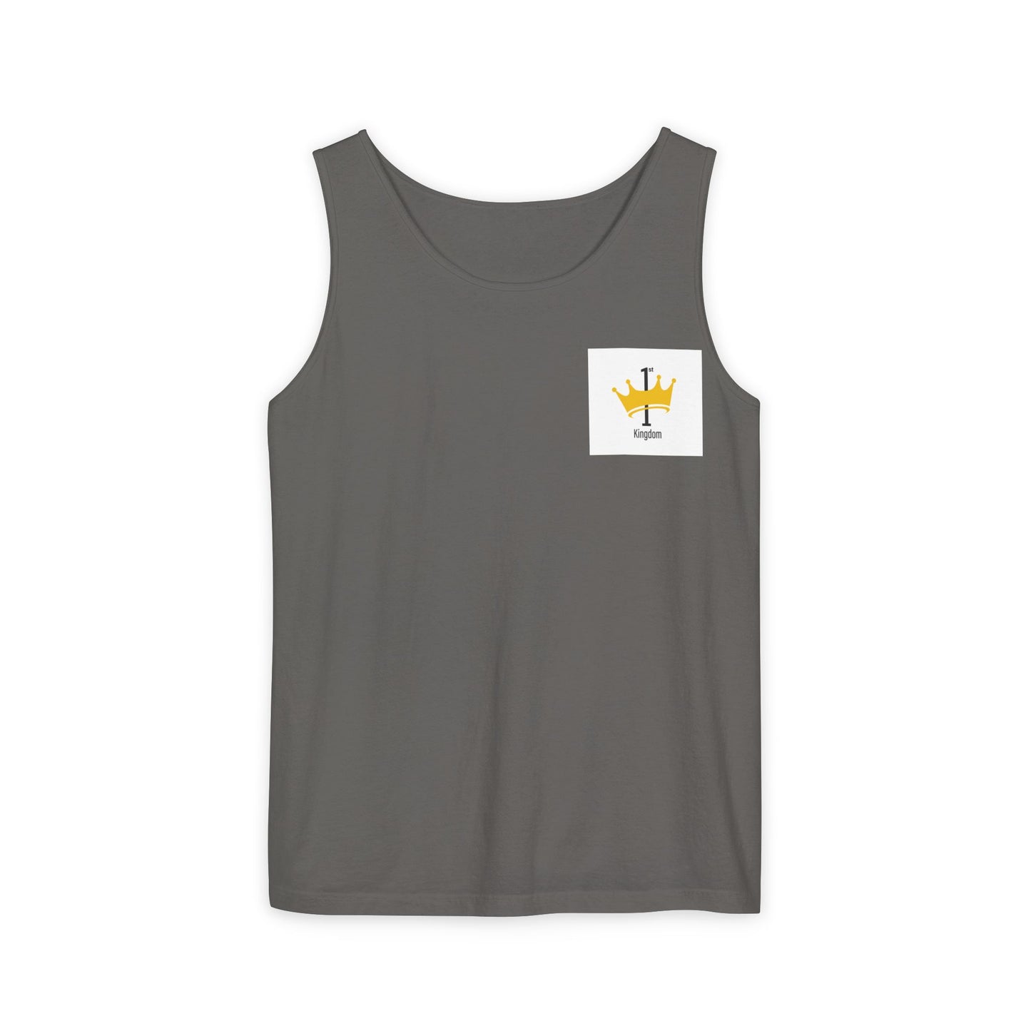 Crown Kingdom Tank Top, Unisex Sleeveless Shirt, Summer Apparel, Gift for Him/Her, Casual Wear, Festival Clothing