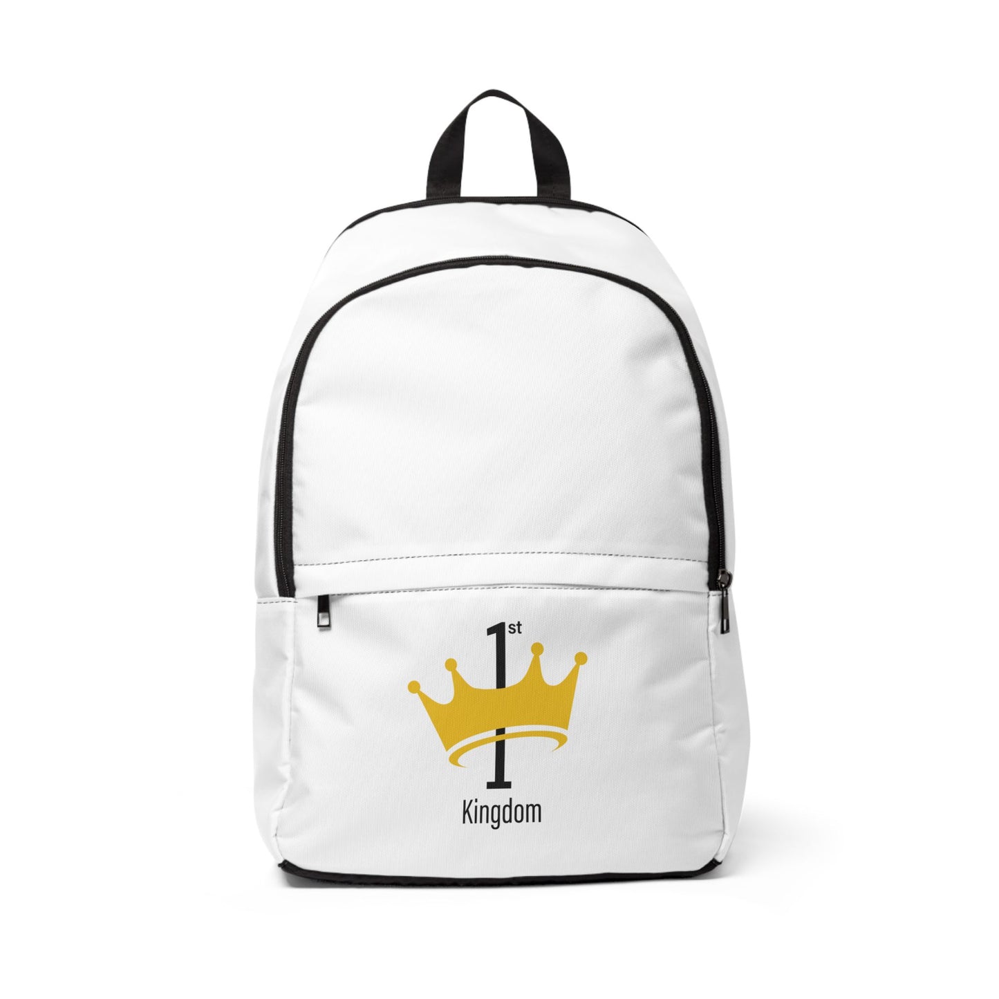 Kingdom Crown Backpack, Stylish Unisex Fabric Backpack for School, Travel, Kids and Teens, Gifts for Birthdays and Holidays