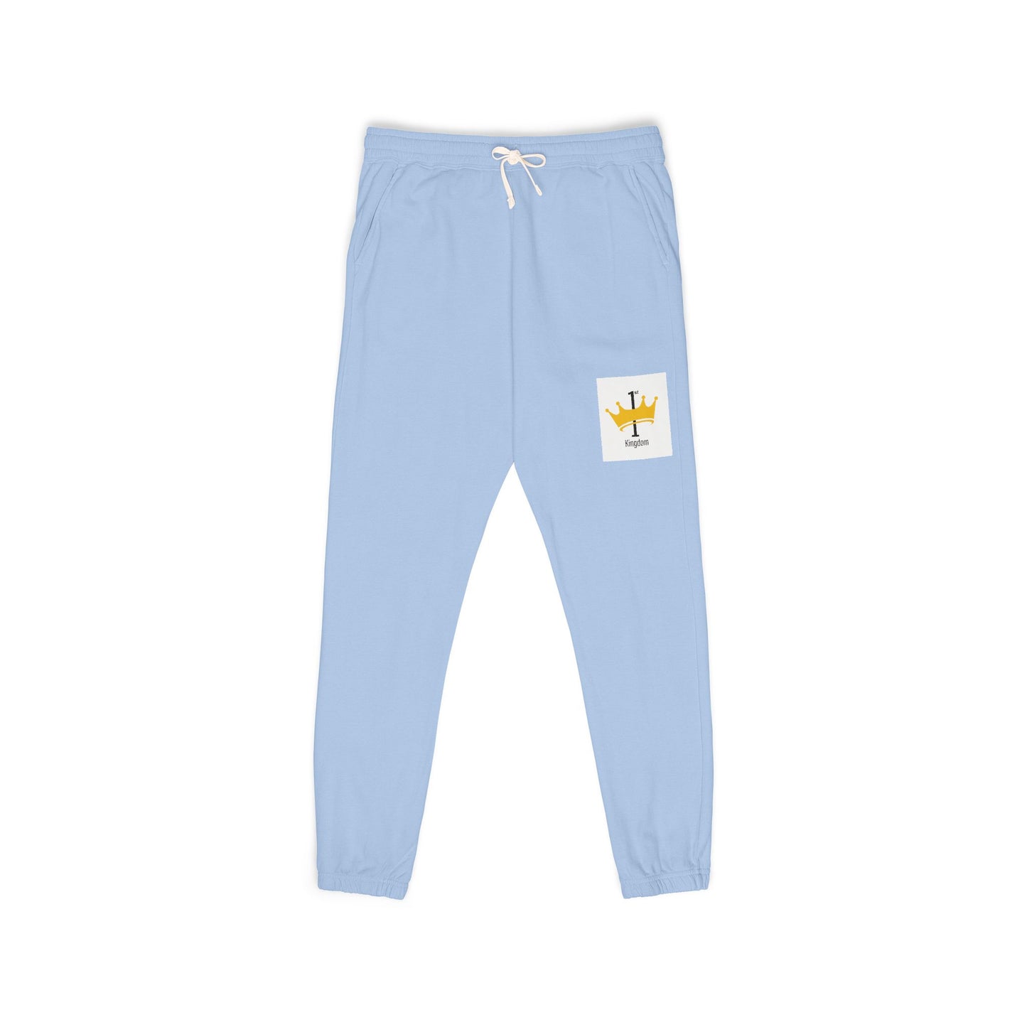 Casual Fleece Sweatpants with Crown Design, Comfortable Lounge Pants for Relaxation, Great for Home, Travel, and Gifts