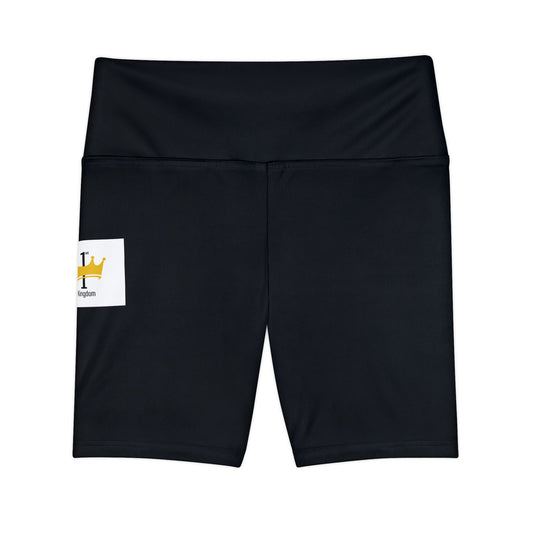 Women's Athletic Shorts, Gym Shorts for Workout, Black Activewear, Sports Summer Style, Fitness Apparel