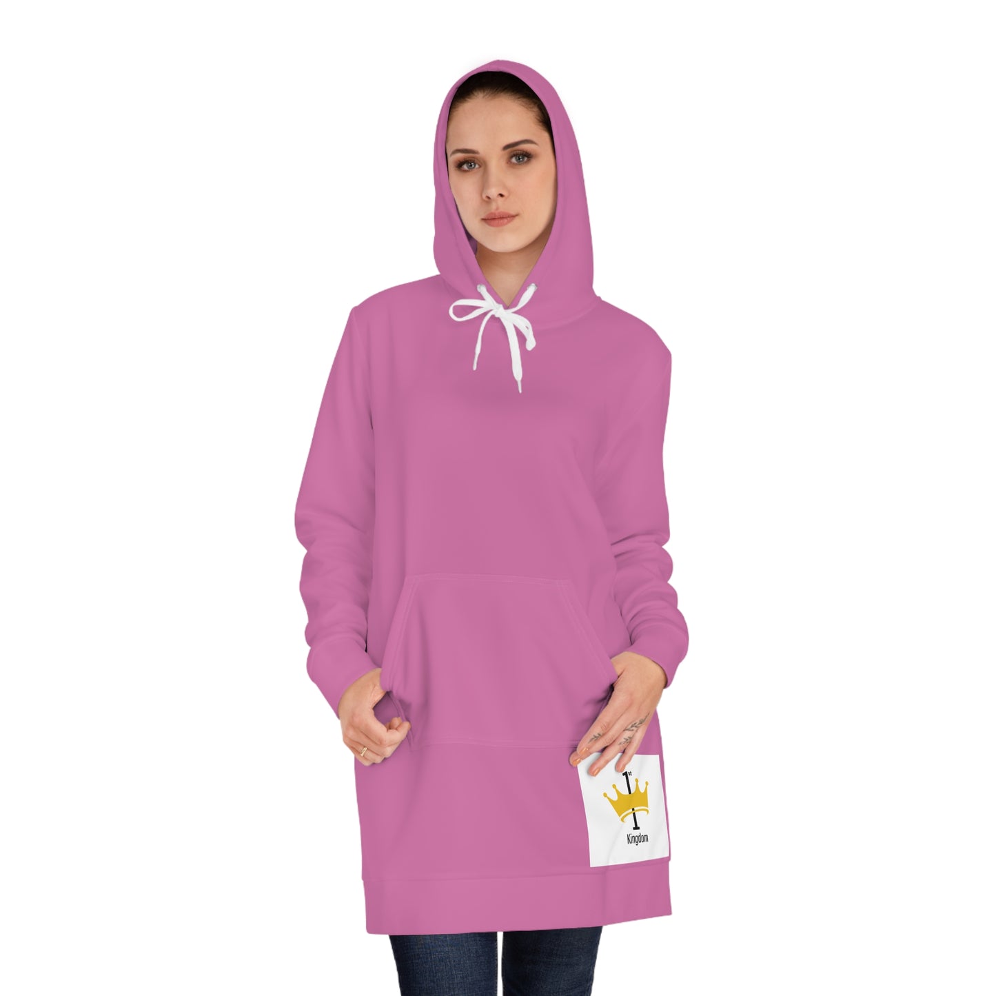 Royal Kingdom Women's Hoodie Dress, Casual Dress, Stylish Hoodie, Everyday Wear, Gift for Her, Lounge Dress