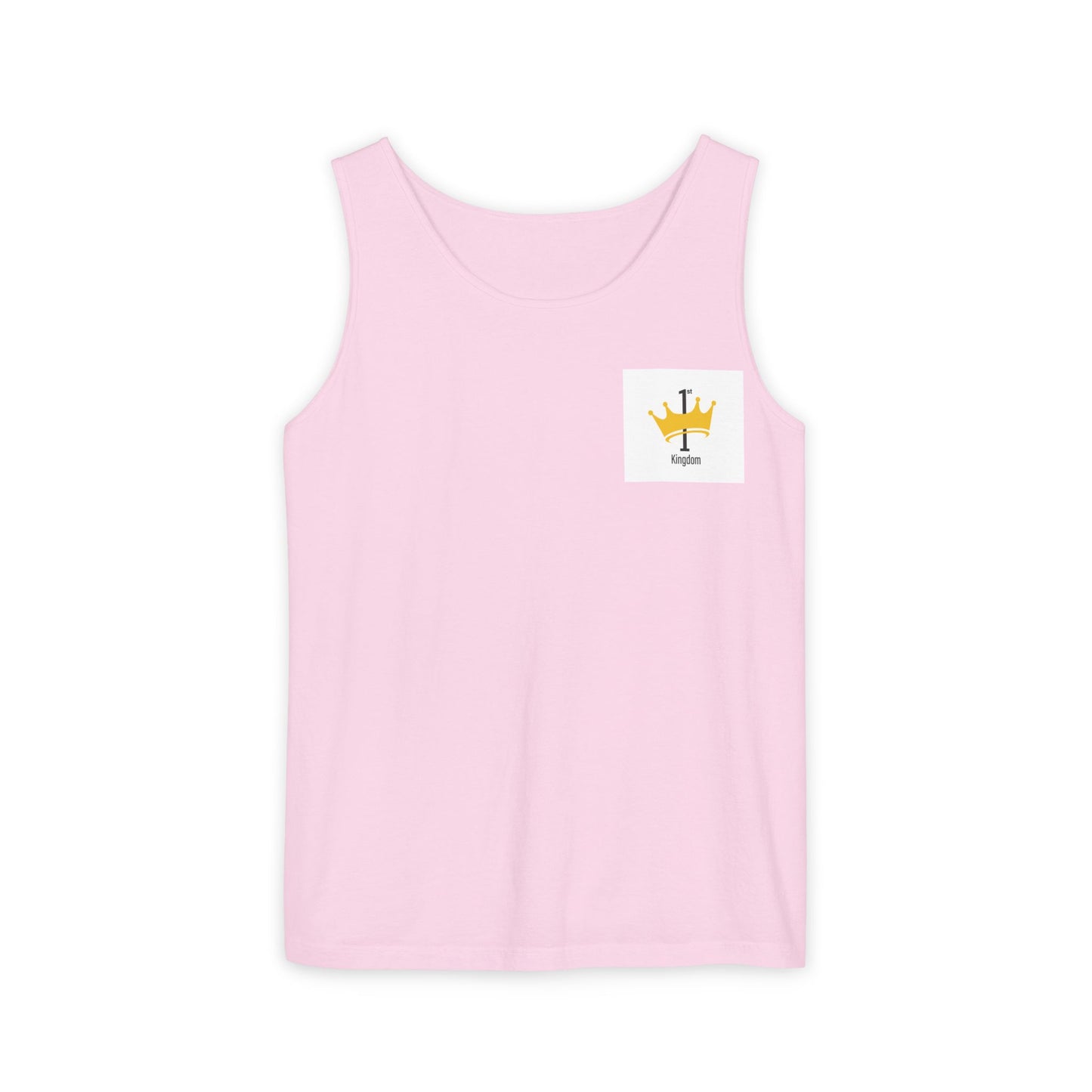 Crown Kingdom Tank Top, Unisex Sleeveless Shirt, Summer Apparel, Gift for Him/Her, Casual Wear, Festival Clothing