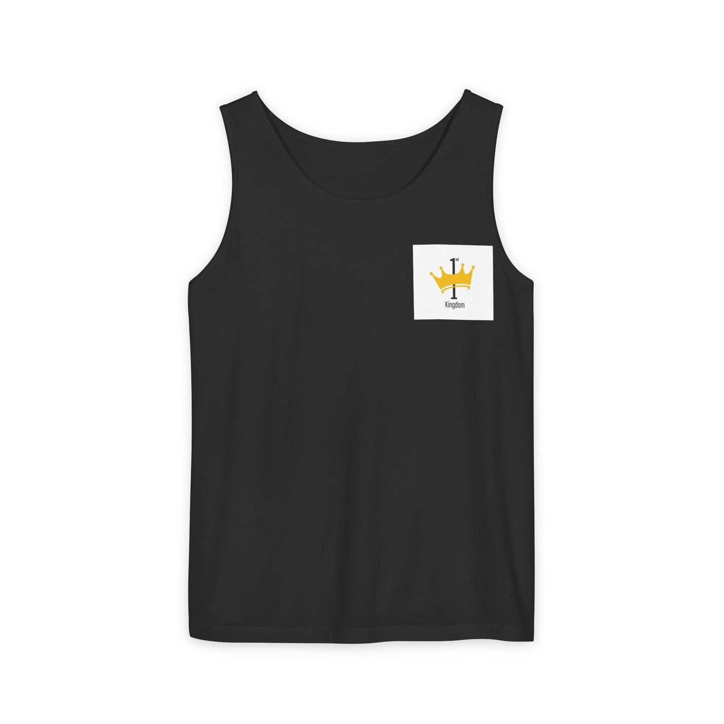 Crown Kingdom Tank Top, Unisex Sleeveless Shirt, Summer Apparel, Gift for Him/Her, Casual Wear, Festival Clothing