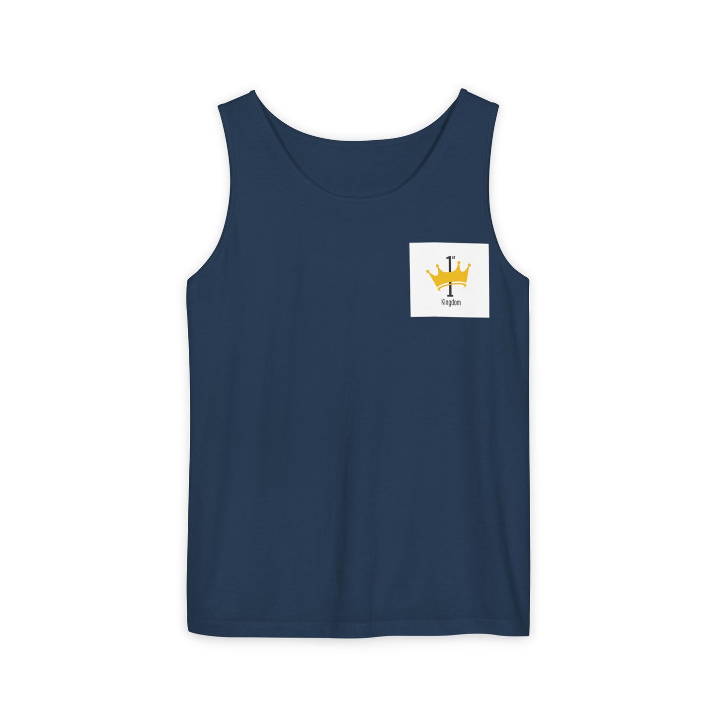 Crown Kingdom Tank Top, Unisex Sleeveless Shirt, Summer Apparel, Gift for Him/Her, Casual Wear, Festival Clothing