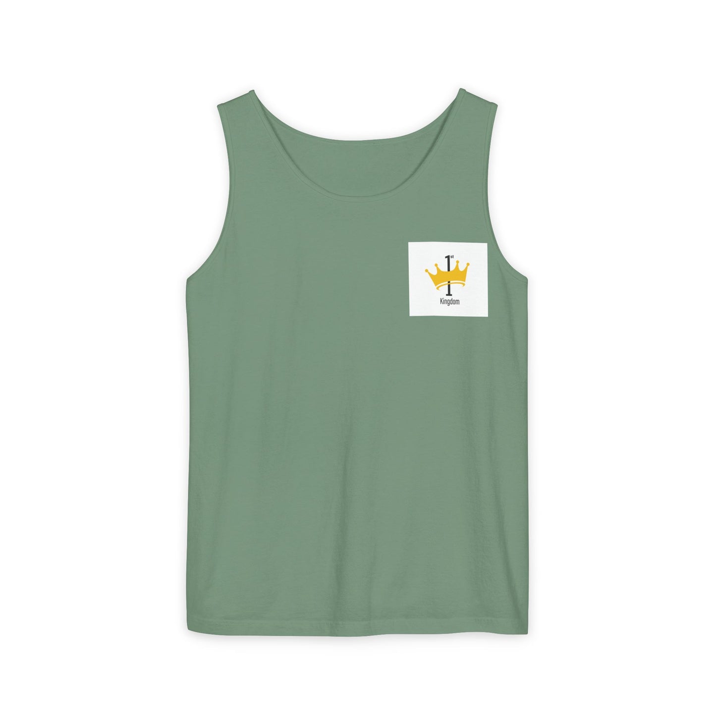 Crown Kingdom Tank Top, Unisex Sleeveless Shirt, Summer Apparel, Gift for Him/Her, Casual Wear, Festival Clothing