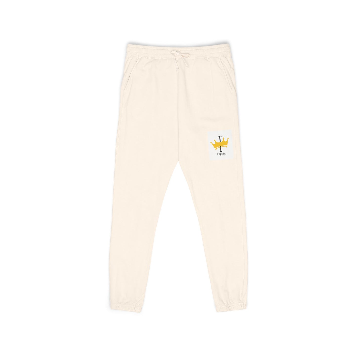 Casual Fleece Sweatpants with Crown Design, Comfortable Lounge Pants for Relaxation, Great for Home, Travel, and Gifts