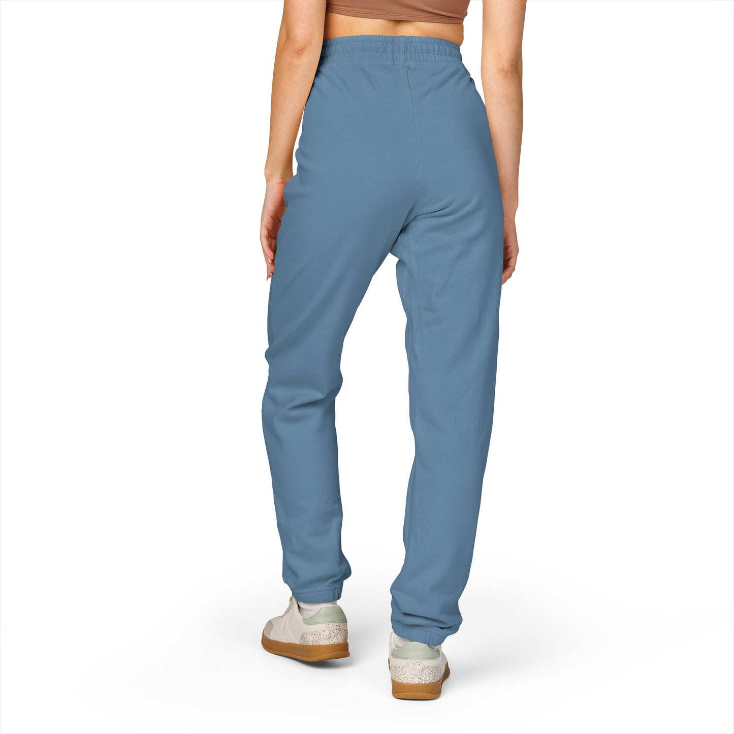 Casual Fleece Sweatpants with Crown Design, Comfortable Lounge Pants for Relaxation, Great for Home, Travel, and Gifts