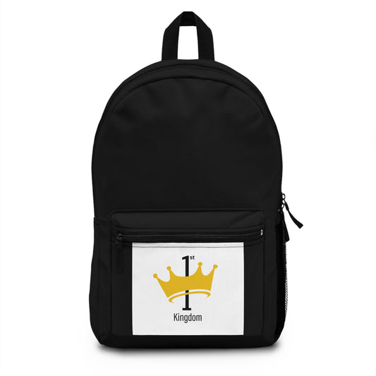 Kingdom Crown Backpack - Stylish School Bag, Great for Teens, Unique Gift for Graduations, Lightweight Travel Gear, Kids Backpack