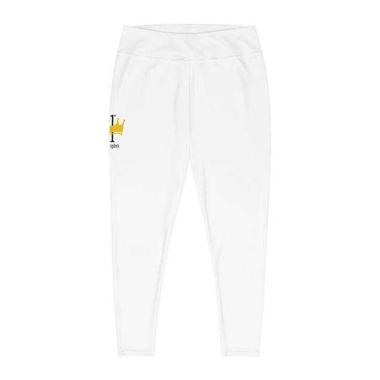 Stylish Plus Size Leggings with Unique Print, Comfortable Activewear, Perfect for Casual Wear, Gym, Yoga, Everyday