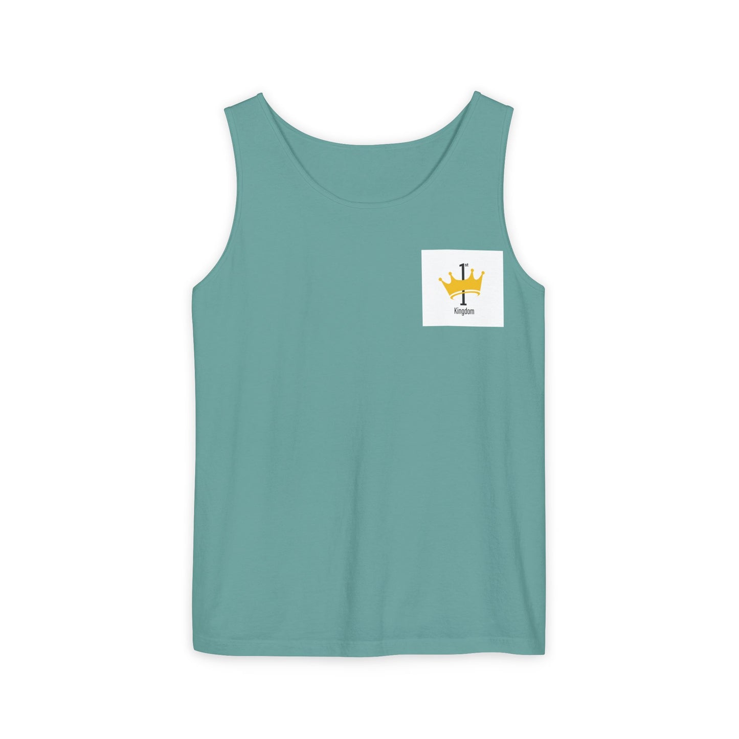 Crown Kingdom Tank Top, Unisex Sleeveless Shirt, Summer Apparel, Gift for Him/Her, Casual Wear, Festival Clothing