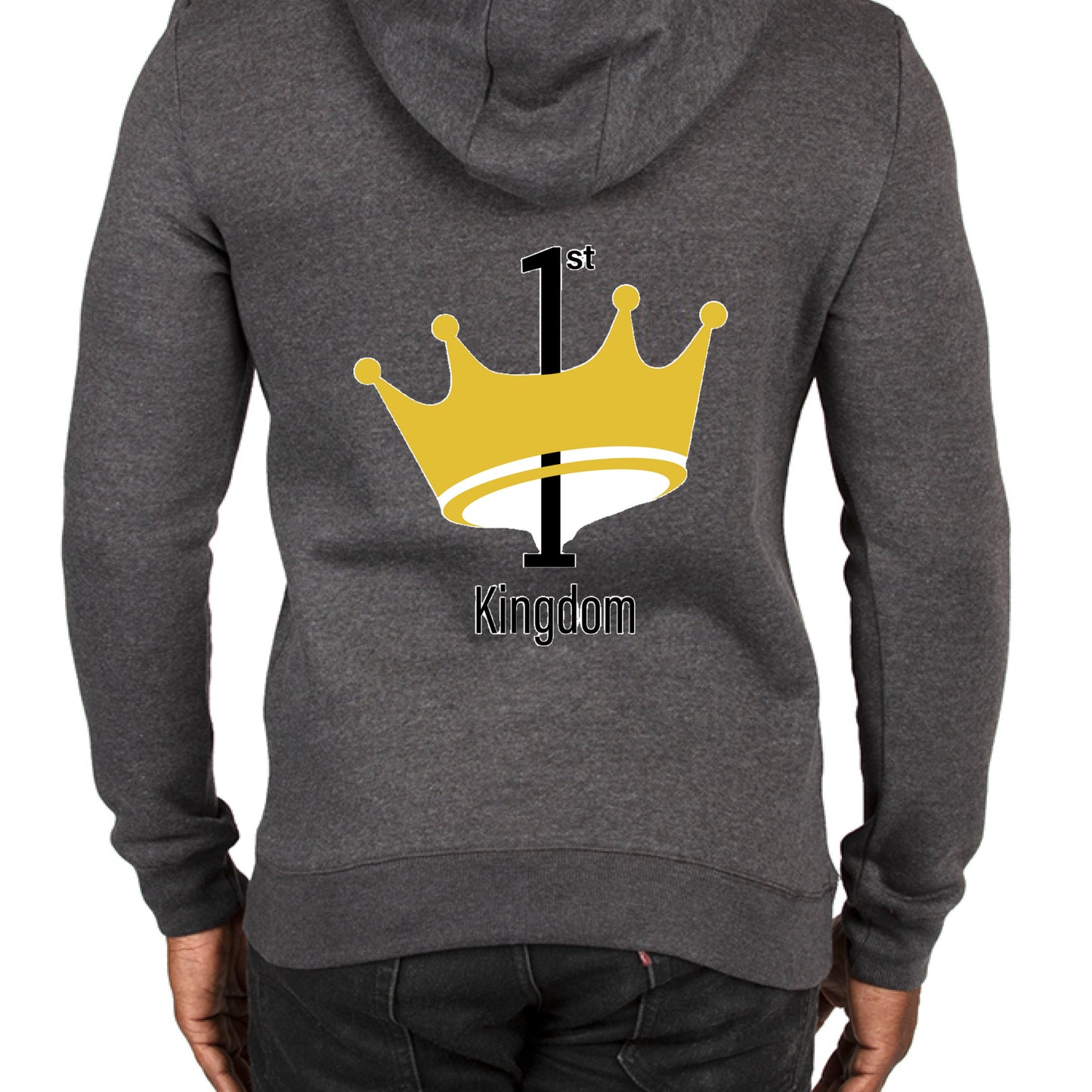 CHARCOAL HEATHER - BACK