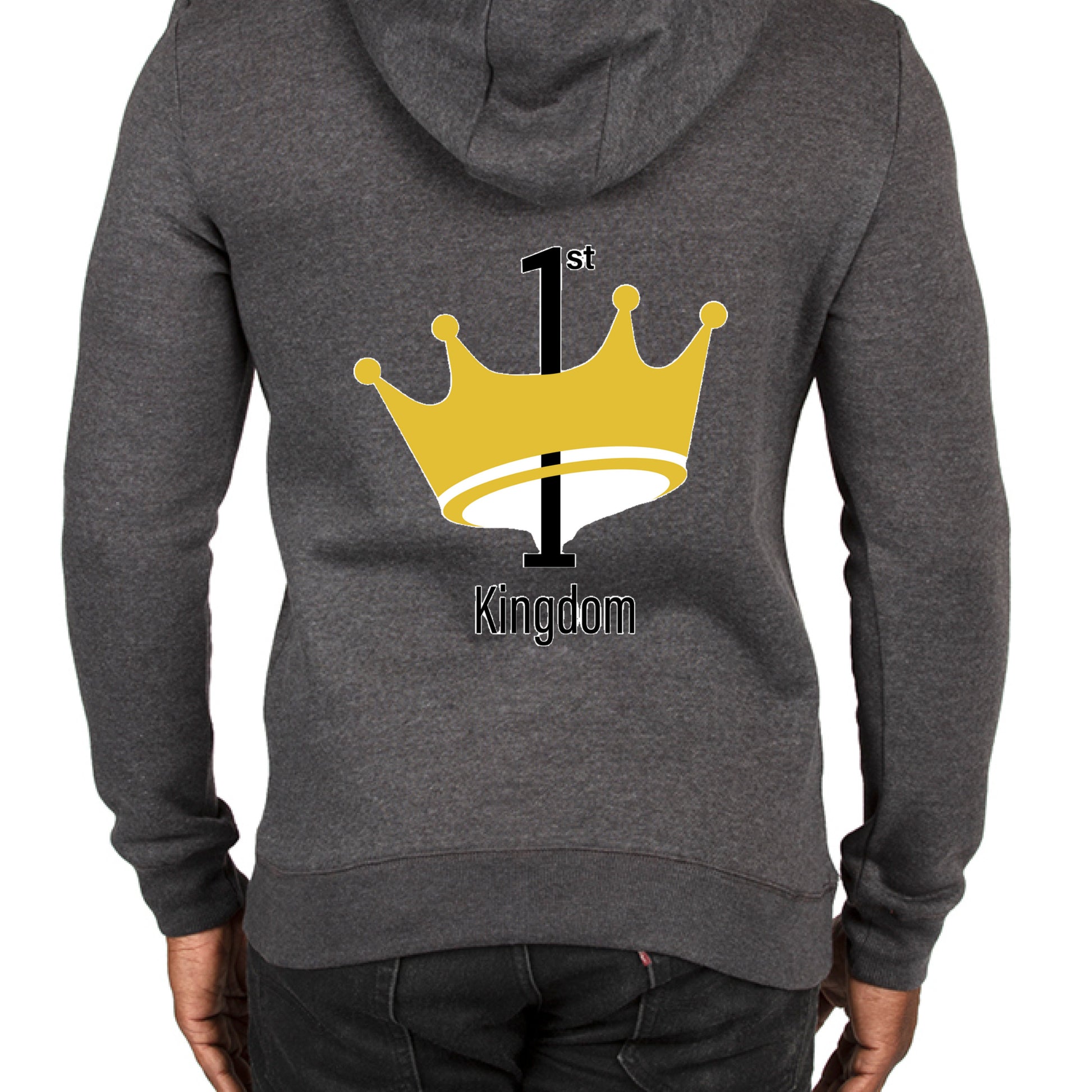 CHARCOAL HEATHER - BACK