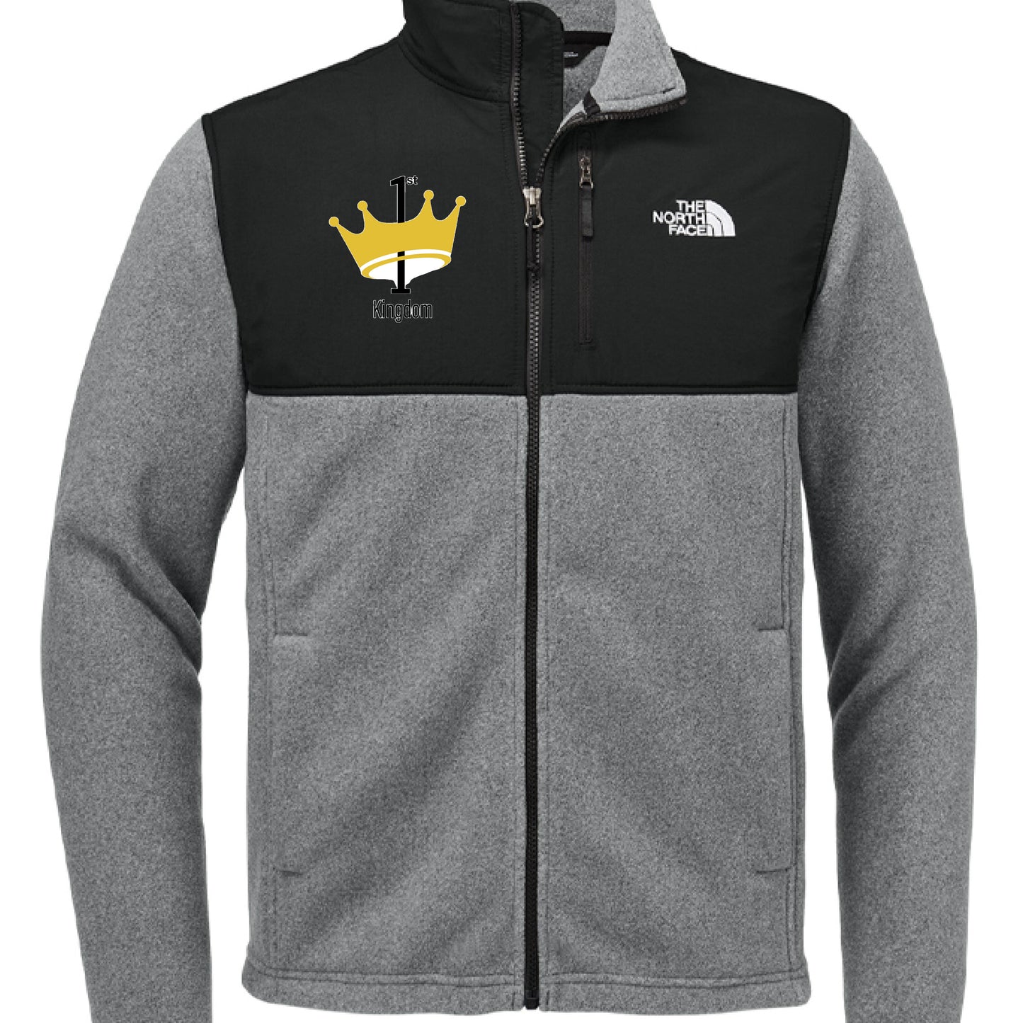 TNF Medium Grey Heather/ TNF Black - FRONT