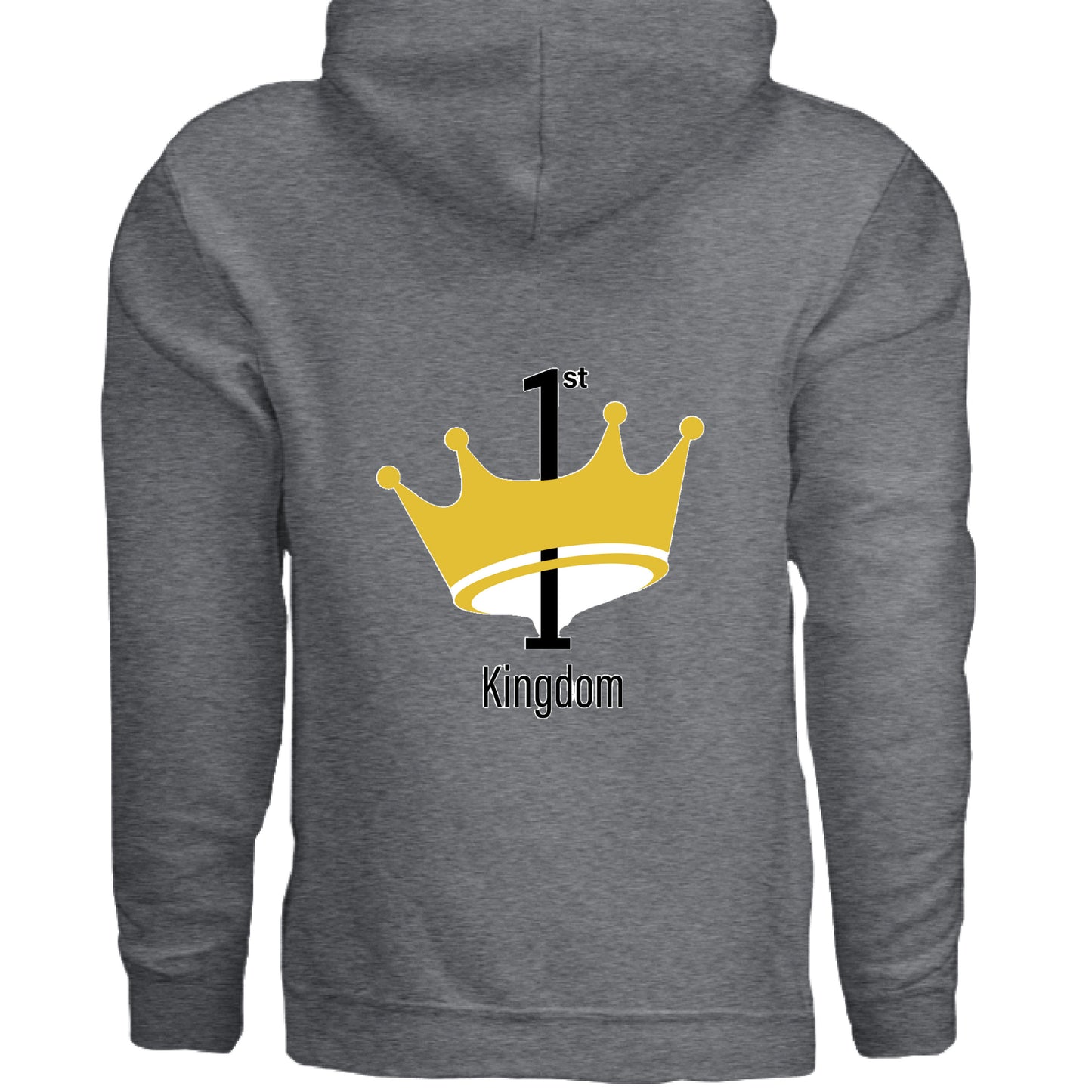 Dark Heather Grey - BACK