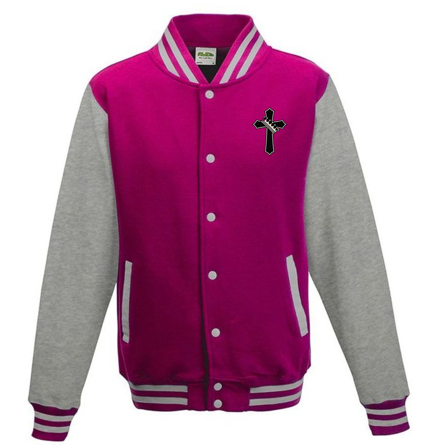 HOT PNK/ HTH GRY - FRONT