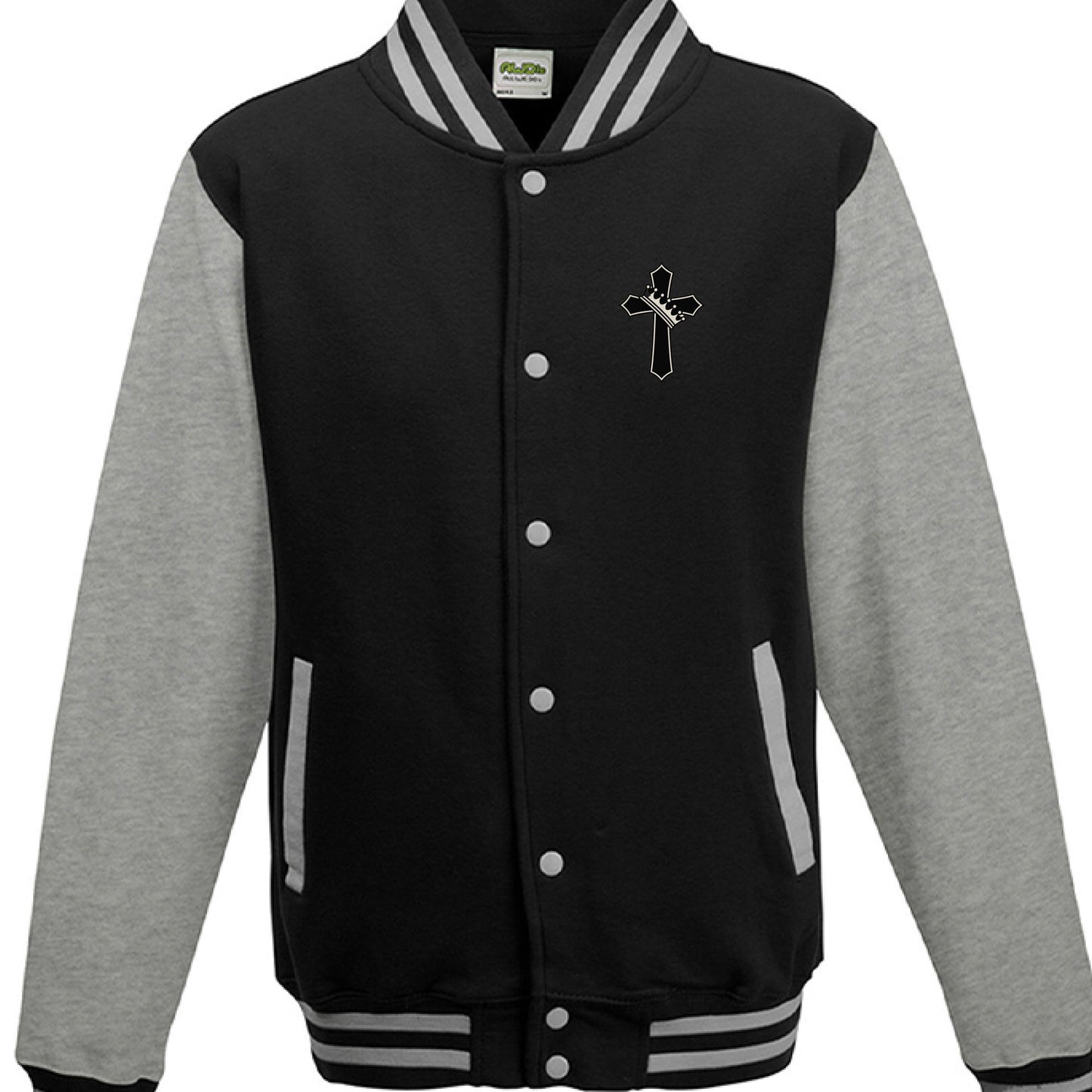 JET BLK/ HTH GRY - FRONT
